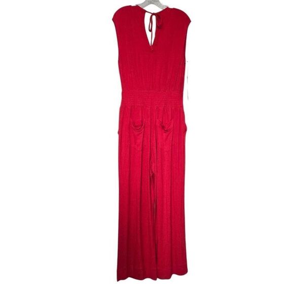 Cabi Uptown Jumpsuit Vermilion Red Size Medium - Picture 7 of 11